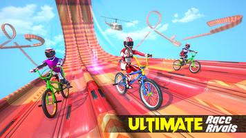 BMX Mega Ramp Fiets Stunt Spel: Fiets Rijder 2020 screenshot 3