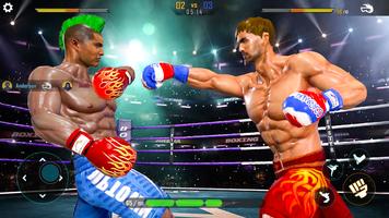 Réel Punch Boxe Révolution Lutte: Boxe Jeux capture d'écran 2