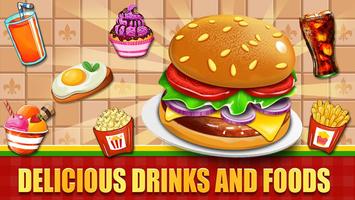Fast Food Cooking Game Offline स्क्रीनशॉट 1