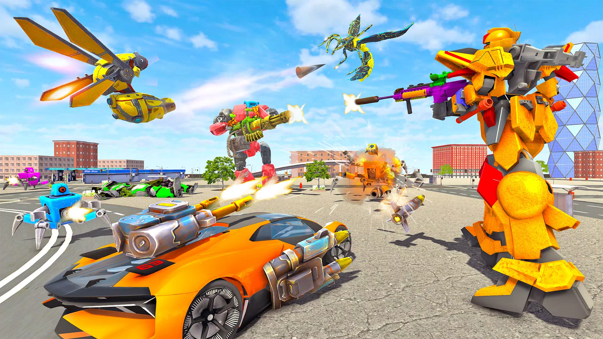Wasp Robot Car Game: Robot Transforming Games APK for Android Download Wasp Robot Car Game: Robot Transforming Games APK for Android Download