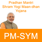 Icona PM Shram Yogi Maan-dhan Yojana ( PMSYM - 2019 )
