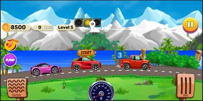 Hill Climb Car Racer Games capture d'écran 3