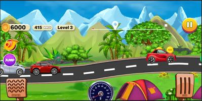 Hill Climb Car Racer Games スクリーンショット 1