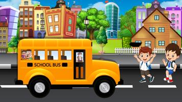 儿童巴士驾驶儿童游戏 海报