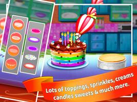 Juego de hornear Sweet Cake captura de pantalla 1