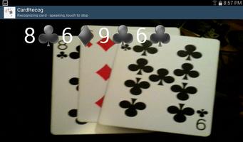 CardRecog Recognize Play Cards captura de pantalla 2
