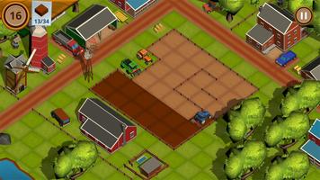 TractoRush : Cubed Farm Puzzle imagem de tela 2