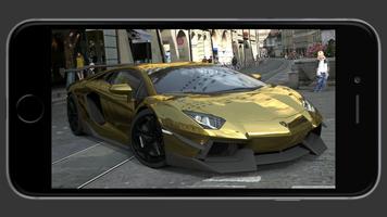 Gold Car Wallpaper capture d'écran 3