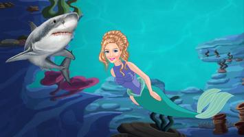Mermaid vs Shark Dash Plakat