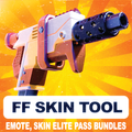 FFF: FF Skin Tool, Emote, Skin, Elite pass bundles