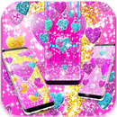 Glitter Hearts Wallpapers APK