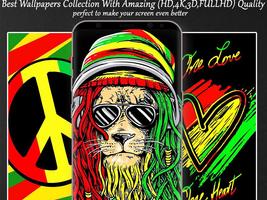 Rasta Wallpaper poster