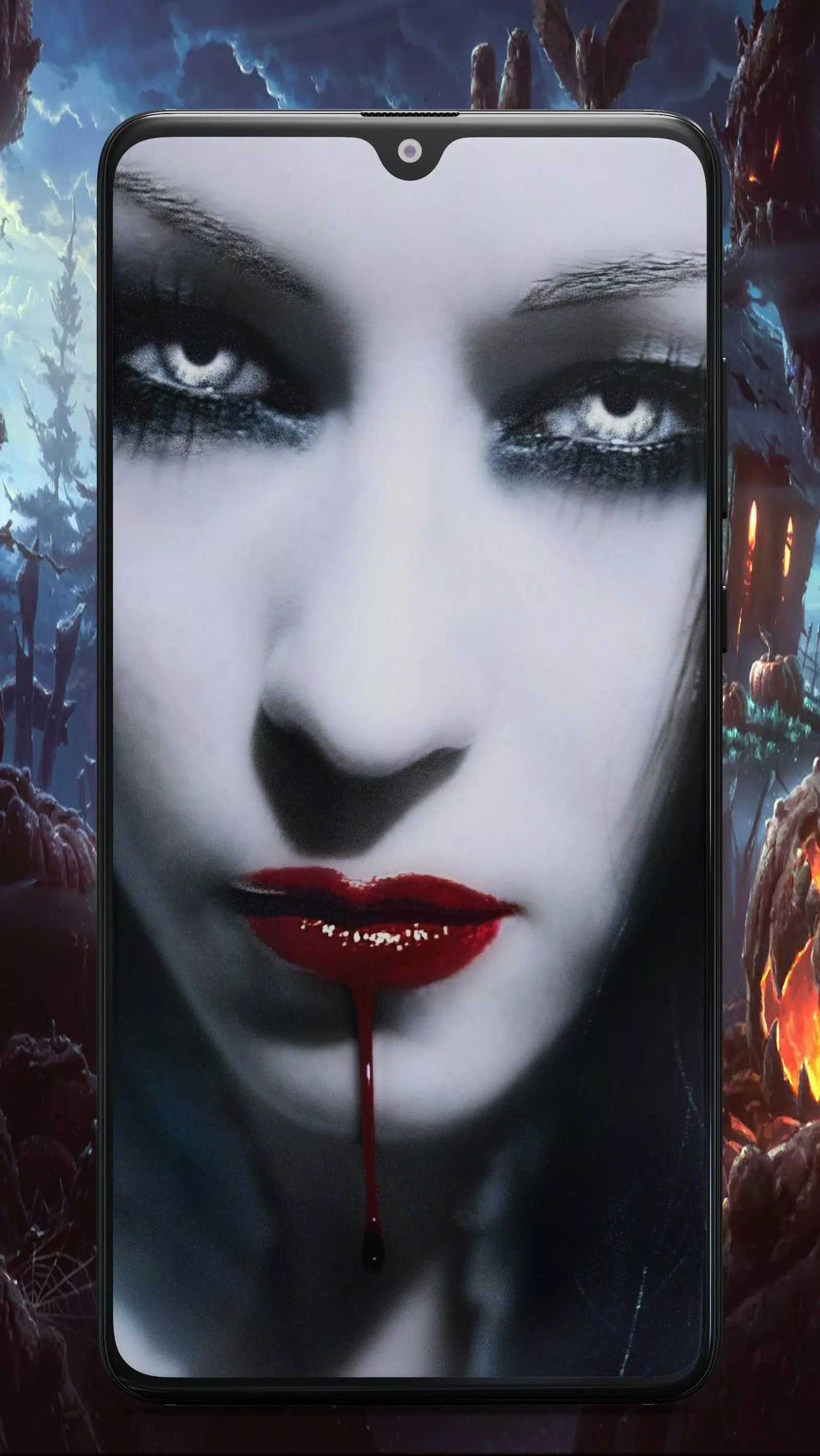 Fond d'écran Vampire Girl APK pour Android Télécharger