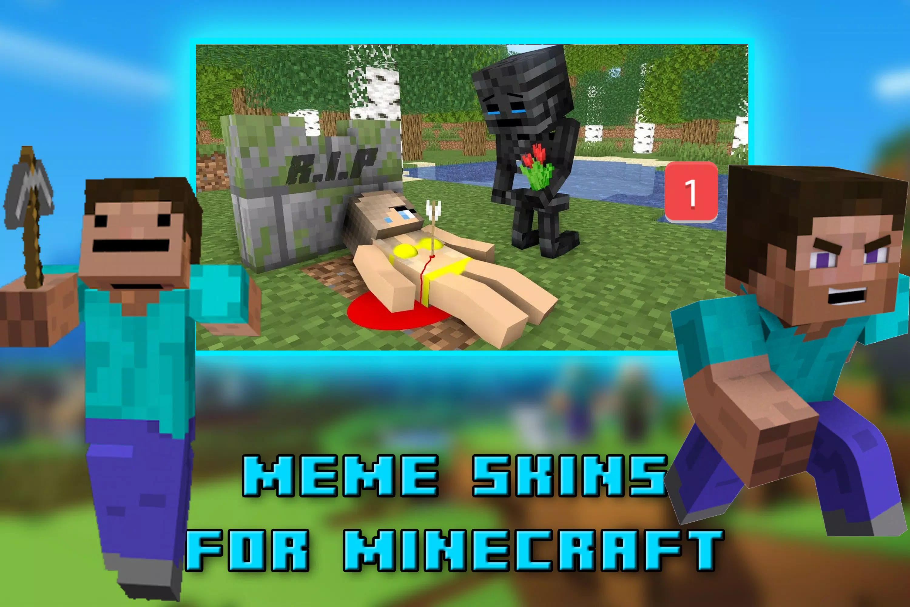 Roblox noob memes Minecraft Skins