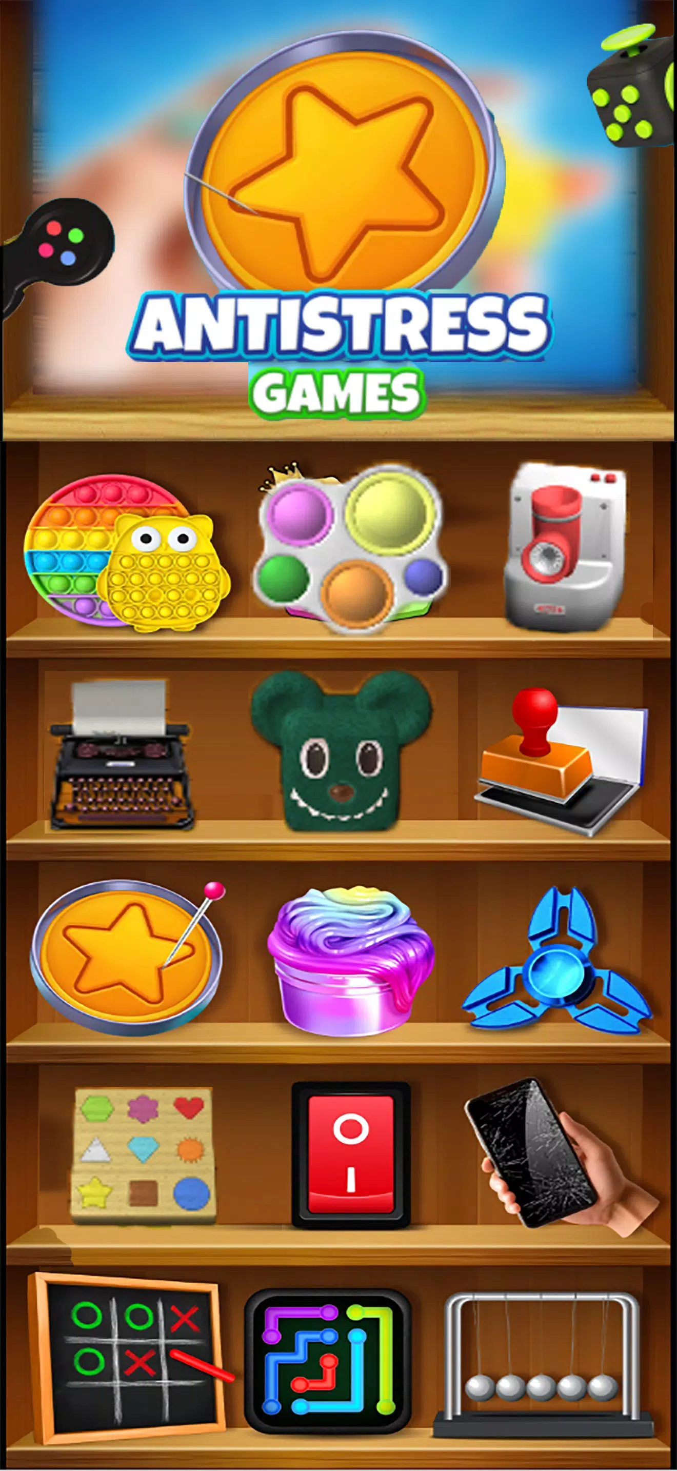 Anti Stress-Mini Games No Wifi