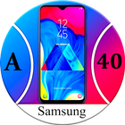 Theme for Galaxy A40 |  Samsung A40 icône