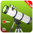 Câmera HD Ultra Telescópio com Zoom de 45x APK