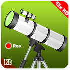 Câmera HD Ultra Telescópio com Zoom de 45x ícone