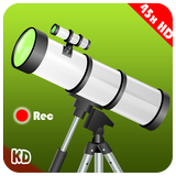 Câmera HD Ultra Telescópio com Zoom de 45x ícone