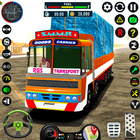 Indian Truck Game Simulator 3D أيقونة