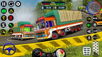 Indian Truck Game Simulator 3D plakat