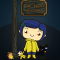 Wallpaper voor Coraline