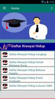 Daftar Riwayat Hidup Bahasa Indonesia capture d'écran 1