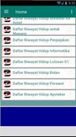 Daftar Riwayat Hidup Bahasa Indonesia ภาพหน้าจอ 2