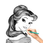 How to draw princess আইকন