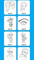 how to draw anime โปสเตอร์