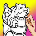 Mega Poke Coloring Pokepix