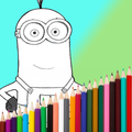 Minion's Coloring Book