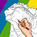Godzilla Coloring Book
