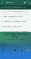 DJ Tutu Nadi Como Tutu Remix capture d'écran 1