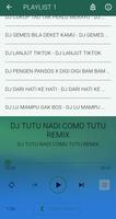 DJ Tutu Nadi Como Tutu Remix capture d'écran 2