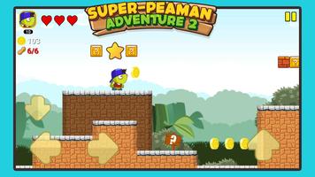 Super Peaman Adventure 2 تصوير الشاشة 2