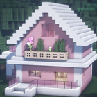 Mod pink house princes skin icône