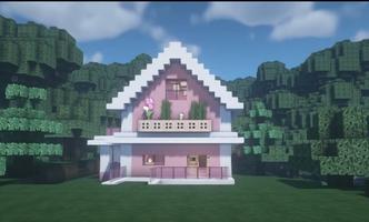 Mod pink house princes skin Affiche