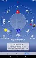 Qibla direction & prayer times 스크린샷 2