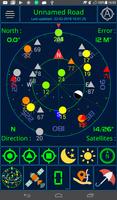 پوستر وضعیت GPS و آب و هوا