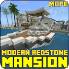 Modern Redstone Mansion for Minecraft PE icône