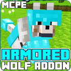 Armored Wolf for Minecraft PE 圖標