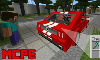 Sports Car: Ford Mustang Addon for MCPE Cartaz