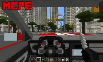 Sports Car: Ford Mustang Addon for MCPE স্ক্রিনশট 1