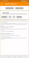 Chemical Equation Balancer โปสเตอร์