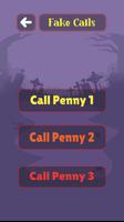 Pennywise Call: Fake Calls ! poster