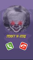 Pennywise Call: Fake Calls ! Ekran Görüntüsü 1