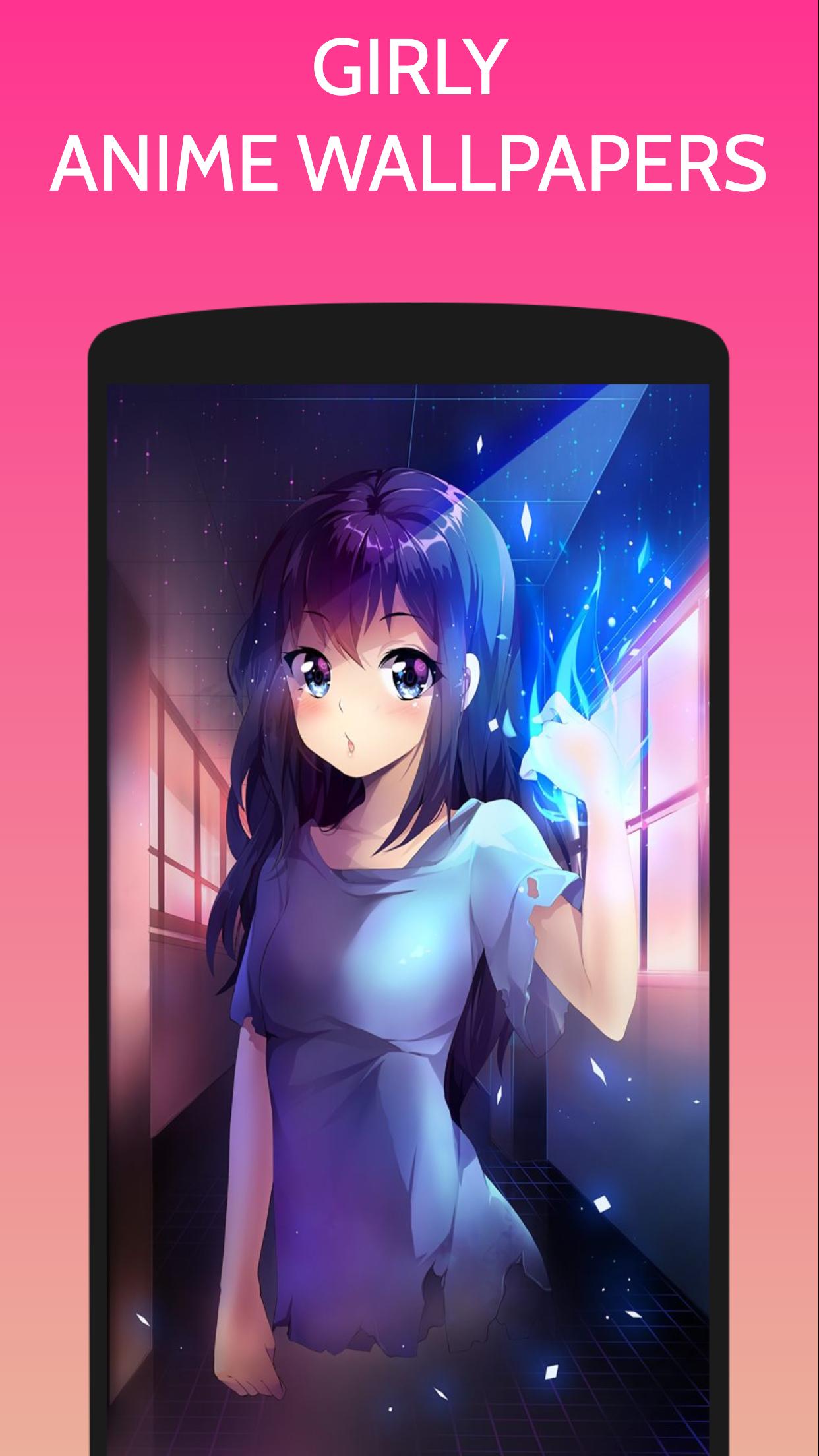 Cute Anime Girls Hd Wallpaper 77 Images