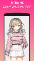 Cute Girly Anime Wallpaper: HD Kawaii Backgrounds poster