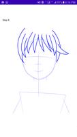 how to draw anime characters capture d'écran 2